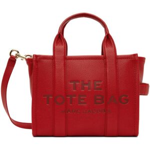 Marc Jacobs Petit cabas 'The Tote Bag' rouge en cuir - UNI - Publicité