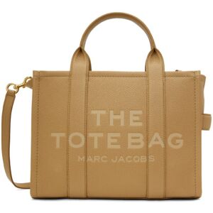 Marc Jacobs Moyen cabas 'The Tote Bag' brun clair en cuir - UNI - Publicité