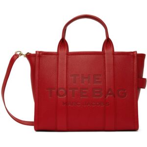 Marc Jacobs Moyen cabas 'The Tote Bag' rouge en cuir - UNI - Publicité