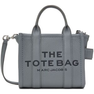 Marc Jacobs Mini cabas 'The Tote Bag' gris en cuir - UNI - Publicité