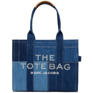 Marc Jacobs Grand cabas 'The Tote Bag' bleu en denim - UNI - Publicité