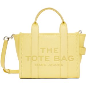 Marc Jacobs Petit cabas 'The Tote Bag' jaune en cuir - UNI - Publicité