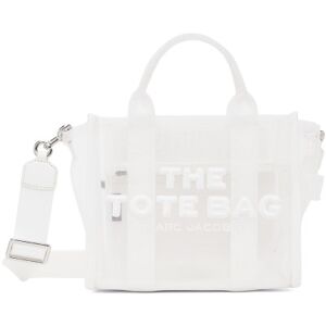 Marc Jacobs Petit cabas 'The Tote Bag' blanc en filet - UNI - Publicité