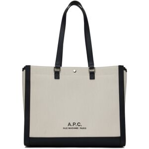 A.P.C. Cabas Camille 2.0 beige à bandoulières - UNI - Publicité