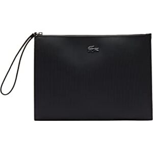 Lacoste Pochette Anna Femme Noir Krema - Publicité