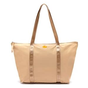 Lacoste Grand Sac Cabas Izzie Femme, Viennois Orange Fluo, Taille unique - Publicité