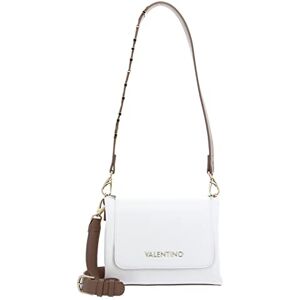 Valentino Alexia, Satchel Femme, Blanc/Cuoio, Taille Unique - Publicité