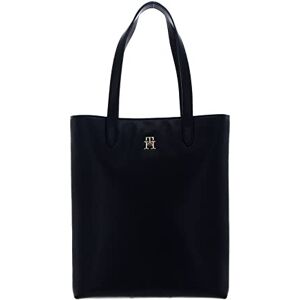 Tommy Hilfiger Cabas Femme Sac TH Casual Slim Tote Ns Poches Intérieures, Noir (Black), Taille Unique - Publicité