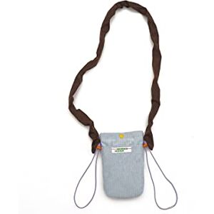 Ulisty Petit sac fourre-tout en velours côtelé pour téléphone portable Mini poche Sac à bandoulière, bleu clair, Taille unique - Publicité