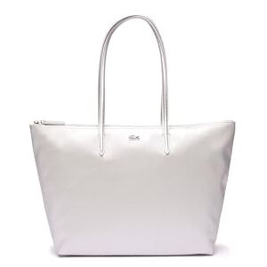 Lacoste Sac shopping femme NF4385SJ, SILVER, Taille unique - Publicité