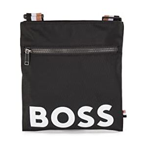 BOSS Hommes Catch S Zip env Sac enveloppe en Nylon recyclé à Logo imprimé - Publicité