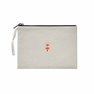 Bonateks , Pochette pour Femme, Beige, 25x5x18 Cm - Publicité