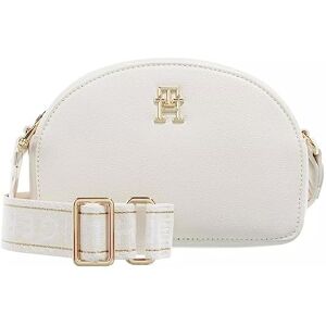 Tommy Hilfiger Sac Bandoulière Femme Tommy Life Half Moon Camera Bag Petit Modèle, Beige (Weathered White), Taille Unique - Publicité