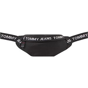 Tommy Jeans Homme Sac Banane Essential Petit, Multicolore (Black), Taille Unique - Publicité