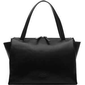 SID & VAIN Sac à Main avec Bretelle Atlanta Cuir véritable  Sac à bandoulière Femme Noir  Sac des Dames Fait à la Main - Publicité