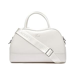 Lacoste WOMEN TOP HANDLE BAG-NF4469FO, Bright white, Taille unique - Publicité