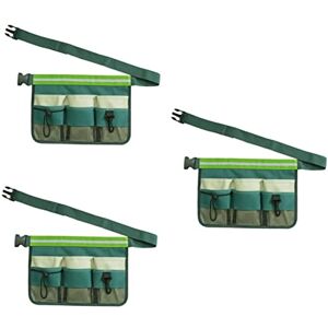 OSALADI 3 Pièces Sac Banane Pour Outils De Jardin Sac à Outils Seau Organisateur De Seau De Jardin Ceinture De Charpentier Ceinture Homme Tissu Oxford 600d Porte-outil Manquer Se Soucier - Publicité