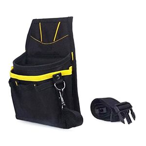 BAYORE Oxford Pochette à outils petite poche à outils robuste professionnelle pour électriciens techniciens Sac banane pour homme - Publicité