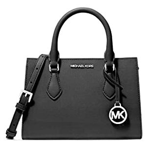 Michael Kors Sheila Petit sac à main végétalien sans cuir Noir, noir - Publicité