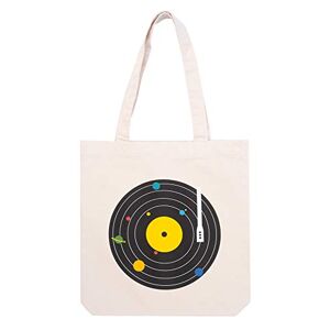 Grupo Erik Tote Bag Blanc Across The Universe   Tote Bag Coton Bio 37 x 39 cm   Sac Fourre-Tout Reutilisable, Sac de Courses, Sac en Tissu, Tote Bag Plage, Sac Cabas - Publicité