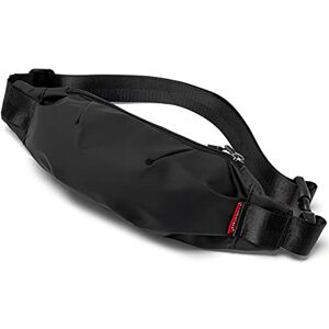 Wesoke Large Fanny Pack pour Femmes et Hommes, Sac de Ceinture Noir à Bandoulière, Pochette de Taille Résistante à l'eau à la Mode, Sac de Poitrine avec Sangle Réglable pour la Marche en Voyage - Publicité