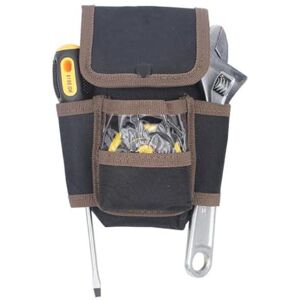 Greabuy Pochette multifonction pour ceinture de rangement, organisateur d'outils de jardin, sacs de taille en tissu Oxford, outils d'électricien, sac étanche pour homme - Publicité