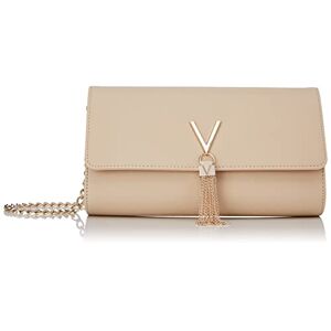 by Mario Valentino Pochette Divina Femme, Ecru, Taille Unique - Publicité