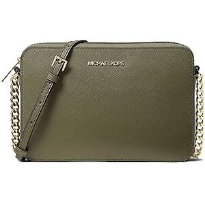 Michael Kors Jet Set Sac à bandoulière pour femme, vert olive - Publicité