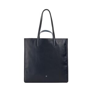 DUDU Grand Sac Souple pour Femme, Sac Shopping Tote en Cuir Coloré, Double Poignées, Sac Epaule Elégant, Sac à Main Spacieux Navy - Publicité