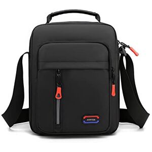 ANPTER Sacs Bandoulière Homme Sacoche Petits Sac à Bandoulière Crossbody Bag Shoulder Pochettes Sacs à Main Voyage Cartable Besace pour Loisirs Vacances Excursion Randonnée (Noir Sacs Bandoulière Homme) - Publicité