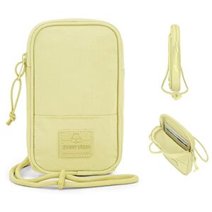 Johnny Urban Pochette pour Telephone Portable Homme & Femme Jaune Josh Petit Sacoche Bandoulière pour Voyage, Loisirs & Festivals Casual Messenger Bag Déperlant - Publicité