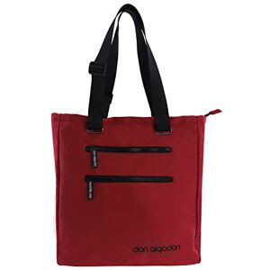 Don Algodón Zoe, Sac Shopping Rouge Women's, 32 x 10 x 35 cm - Publicité