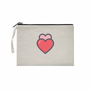 Bonateks , Pochette pour Femme, Beige, 25x5x18 Cm - Publicité