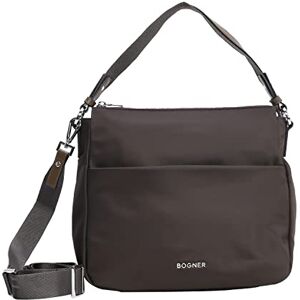 Bogner Ladies Klosters Isalie Hobo Sac à bandoulière pour femme, taille unique Couleur Seal Brown, Couleur : marron / Matériau : polyester, nylon, 31/27X28X13 - Publicité