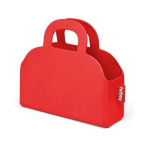 Fatboy® Sjopper-Kees Rouge   Sac shopping design   Magazine de conception   Shopper peut également être utilisé comme porte-revues   47 x 17 x 44 cm - Publicité