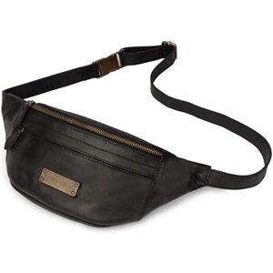 DRAKENSBERG Sac banane en cuir « Mel » pour homme et femme Sac banane et sac banane au design vintage 2 l, Noir vintage, Taille unique, Sac à bandoulière - Publicité