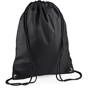 BagBase Sac de gym, Noir , 45 x 34cm - Publicité