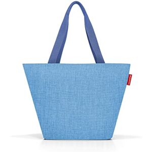 reisenthel shopper Sac de shopping spacieux et sac à main élégant en un En matériau hydrofuge, Couleur:twist azure - Publicité