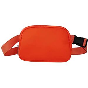 Generic Sacs banane pour hommes Sac banane unisexe pour homme et femme Petits sacs à bandoulière pour femme Sac banane étanche Sac banane tactique pour homme, Orange, Taille unique - Publicité