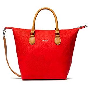 Desigual Femme Bols_hela Konna maroquinerie>femme>cabas et sac shopping, Rouge (Carmin), 2.00x39.50x42.00 cm (B x H T) EU - Publicité