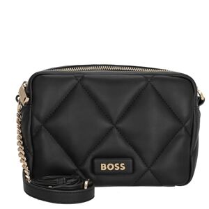 BOSS Abelie Zip Crossb, Crossbody Femme, Noir, Taille Unique - Publicité