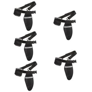 Hemobllo 5 Pièces Poche ciseaux de jardin pochettes de rangement d'outils ceinture de coureurs pour femmes ceinture à outils ceinture lombaire homme sac banane de rangement pour outils - Publicité
