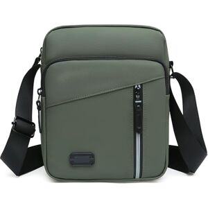 Fangehong Sac Bandoulière Homme Imperméable, Sac Poitrine Homme, Sac de Messager Sacoche Porté Réglable, Sacoche Messenger Oxford pour Porte-monnaie Porte-clés de Téléphone (Vert) - Publicité