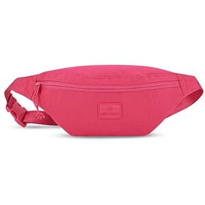 JOHNNY URBAN Sac Banane Femme & Homme Pink Erik Small Sac Ville de Bouteilles Recyclées Pet pour Festivals & Sports Sacoche Ceinture Imperméable - Publicité