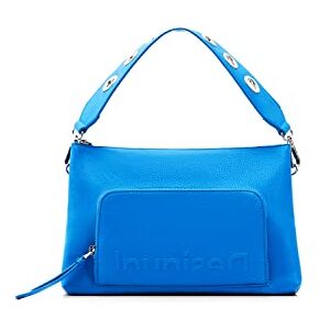 Desigual Bleu, Sac Demi-Logo 22_Dortmund 5000 Marine Femme, U - Publicité