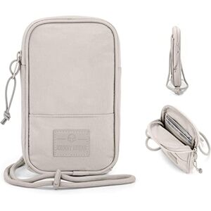 Johnny Urban Pochette pour Telephone Portable Homme & Femme Beige Josh Petit Sacoche Bandoulière pour Voyage, Loisirs & Festivals Casual Messenger Bag Déperlant - Publicité