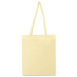 My Custom Style Cabas en Coton HQ Sac 145gr, Beige, 38x42cm, Longues poignées 70cm - Publicité