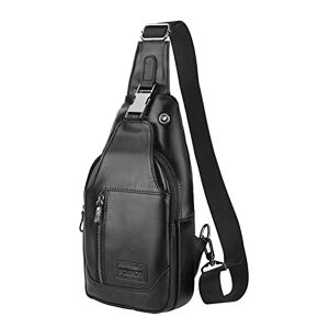 BAIGIO Sacoche Homme Bandouliere Grande Capacité Sac Bandoulière Homme  Sacoche Porté Épaule Sac de Messager Unisexe Cross Body Bag pour Sport,  Voyages,Travail : : Mode