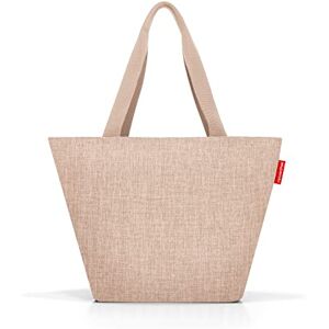 reisenthel shopper Sac de shopping spacieux et sac à main élégant en un En matériau hydrofuge, Couleur:twist coffee - Publicité