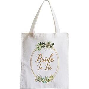 Fabulous Grand Sac Shopping Plage Etudiant Bride To Be Wedding Bride Flower Circle - Publicité